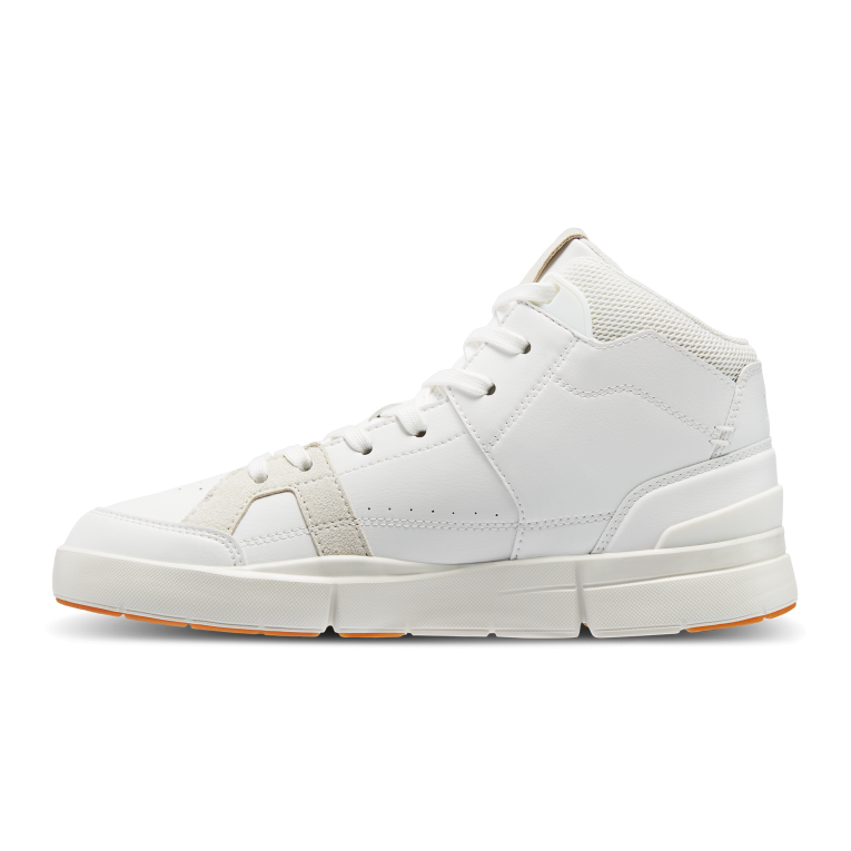 THE ROGER Clubhouse Mid 64R0B173 White/Sand On Running Women