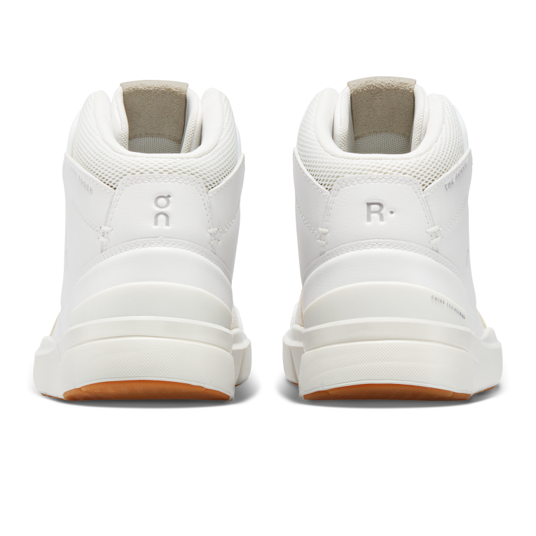 THE ROGER Clubhouse Mid 64R0B173 White/Sand On Running Women