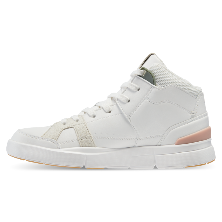THE ROGER Clubhouse Mid 64R0B174 White/Rose On Running Women