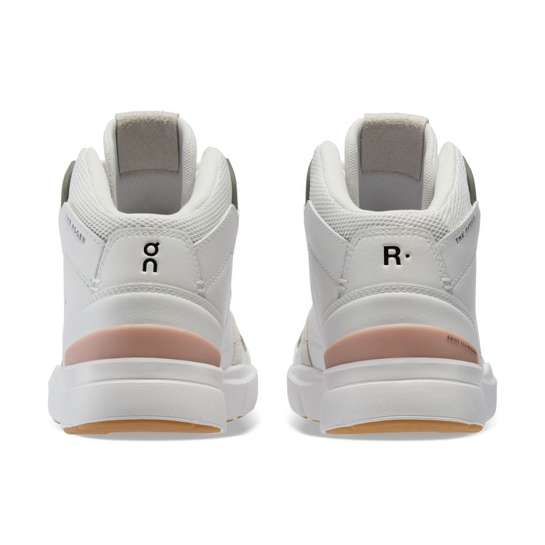 THE ROGER Clubhouse Mid 64R0B174 White/Rose On Running Women